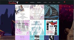 Desktop Screenshot of credodance.com